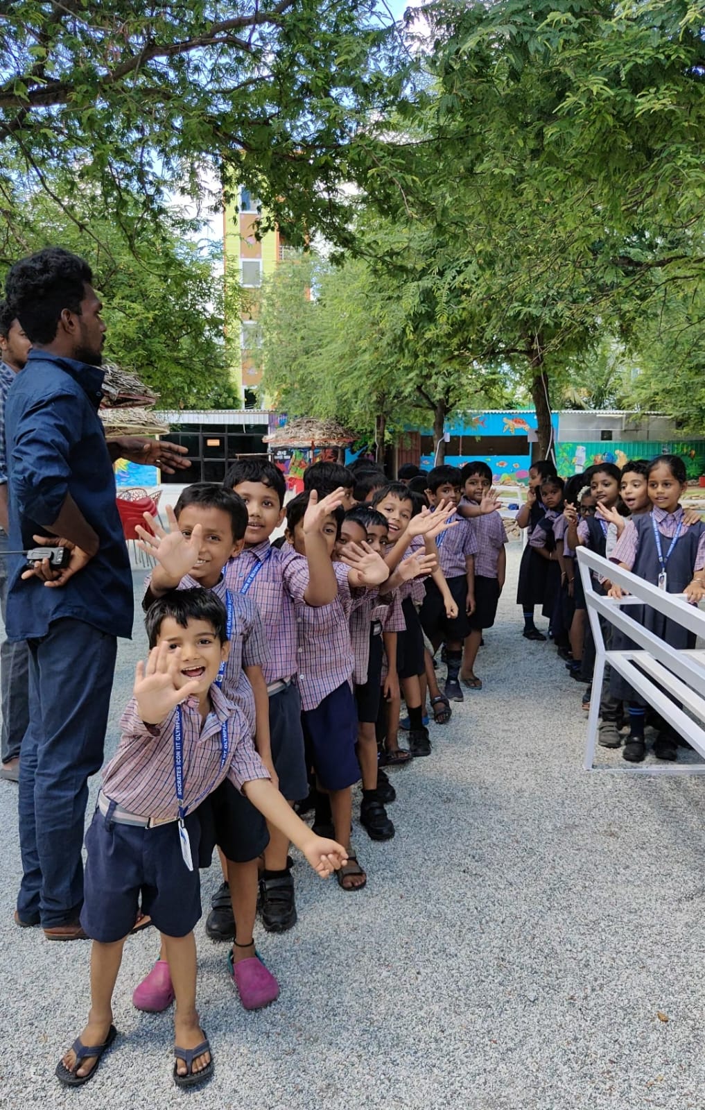 School Visit in nature