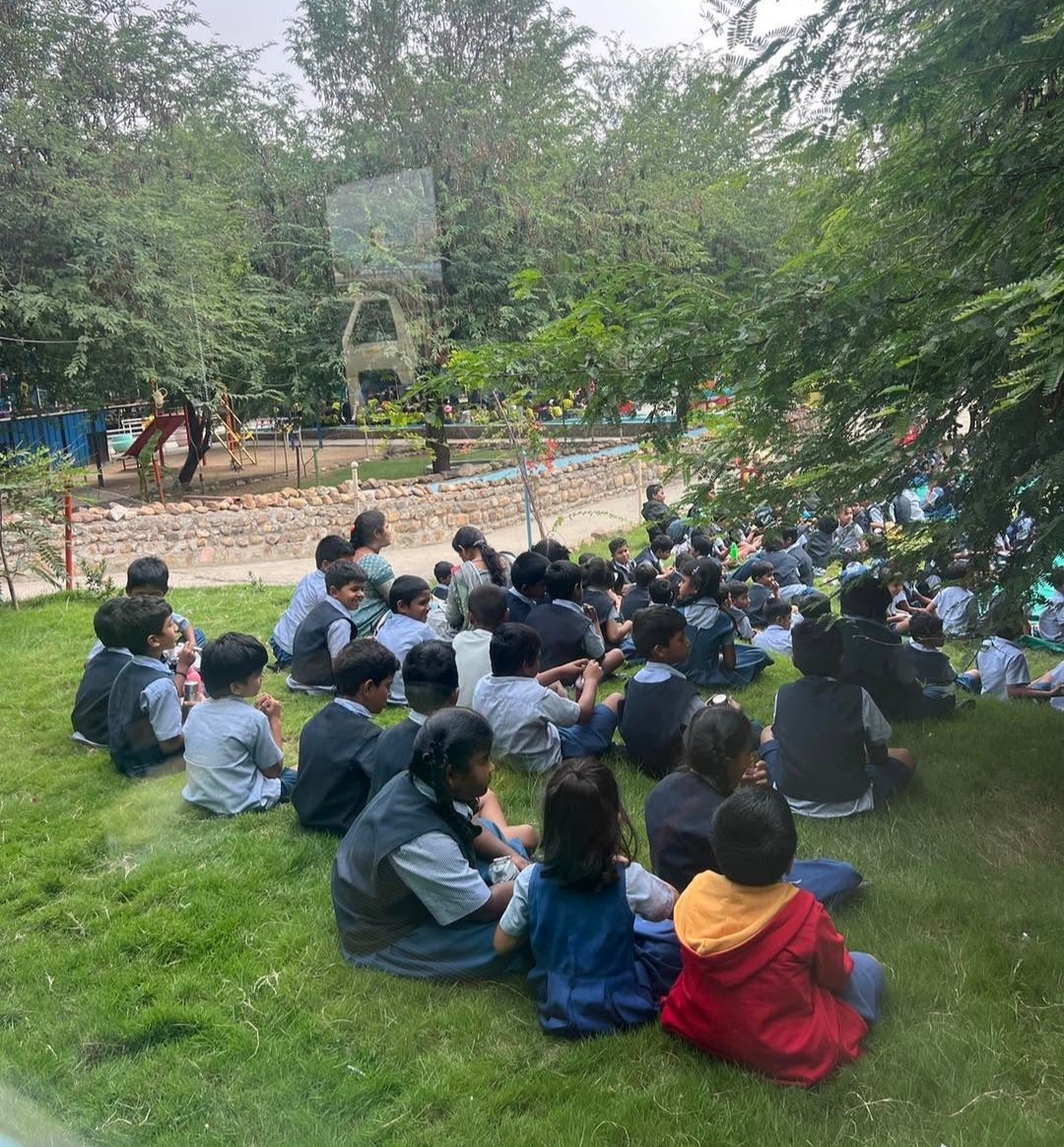 Nature workshop outdoors